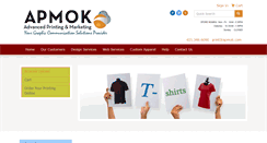 Desktop Screenshot of apmok.com